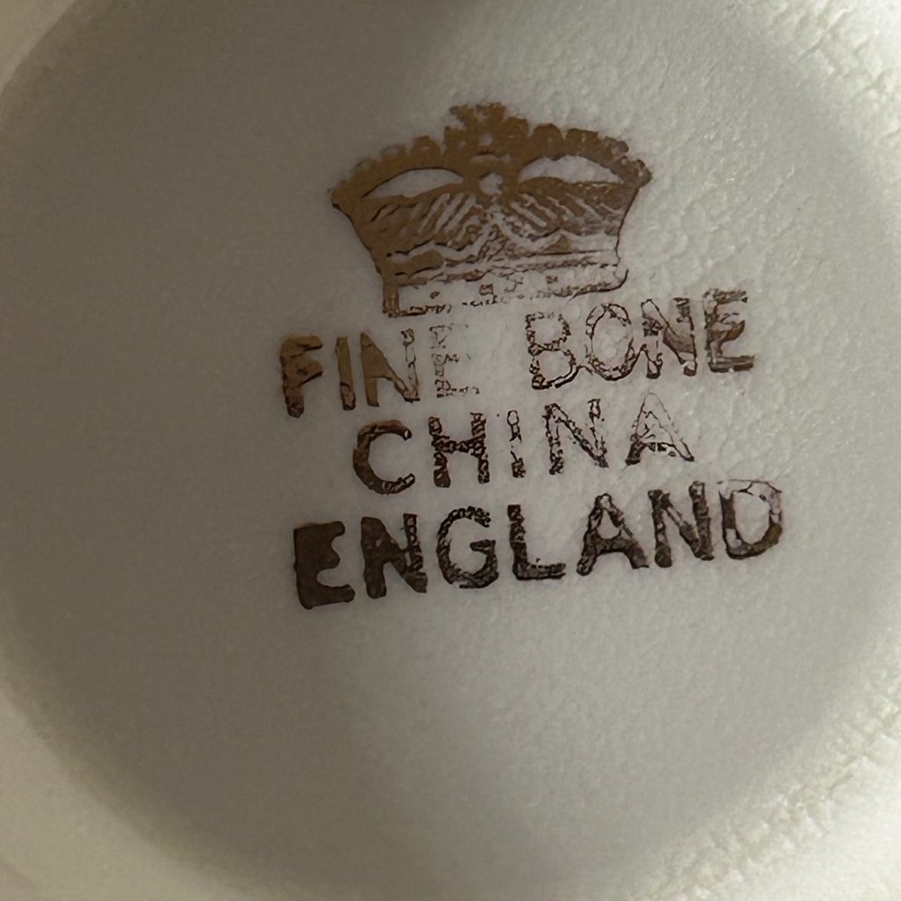 Viintage Rosina Bone China Tea Cup and Saucer - Picture 10 of 10